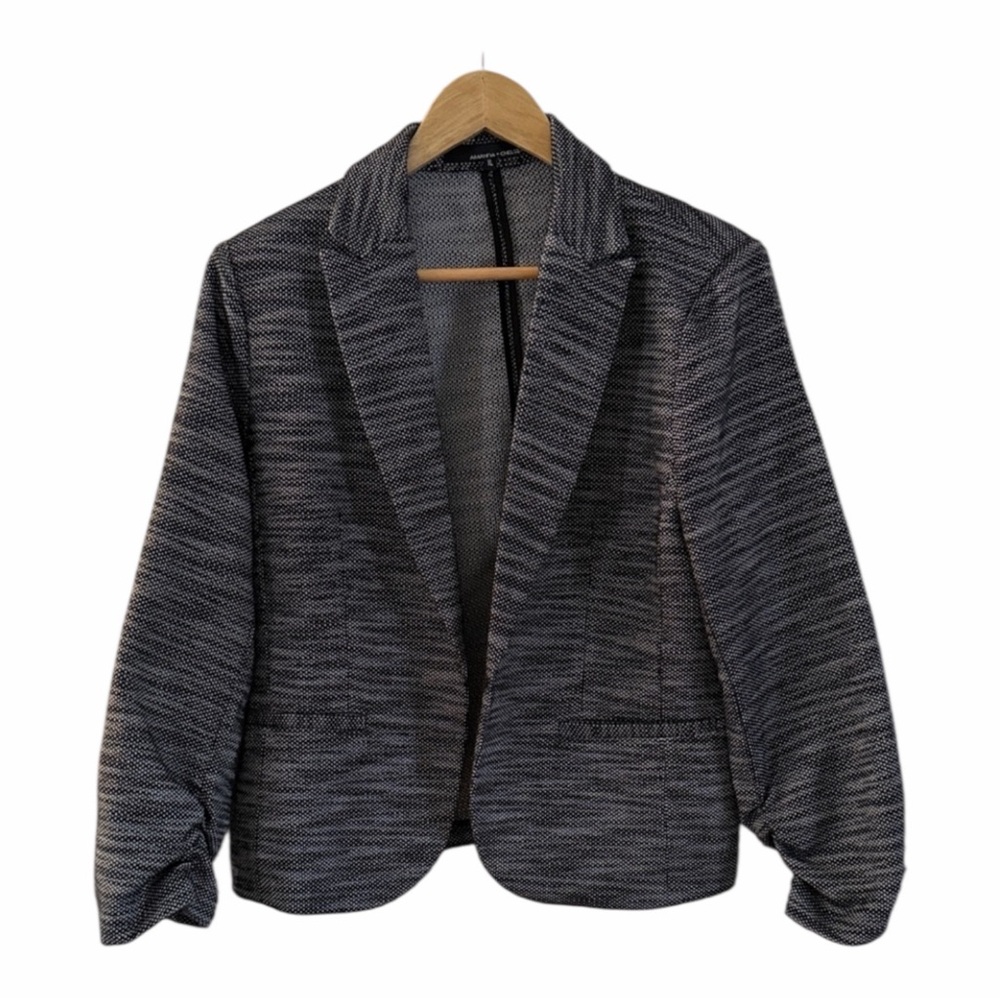 Amanda & Chelsea Black and White Textured Blazer